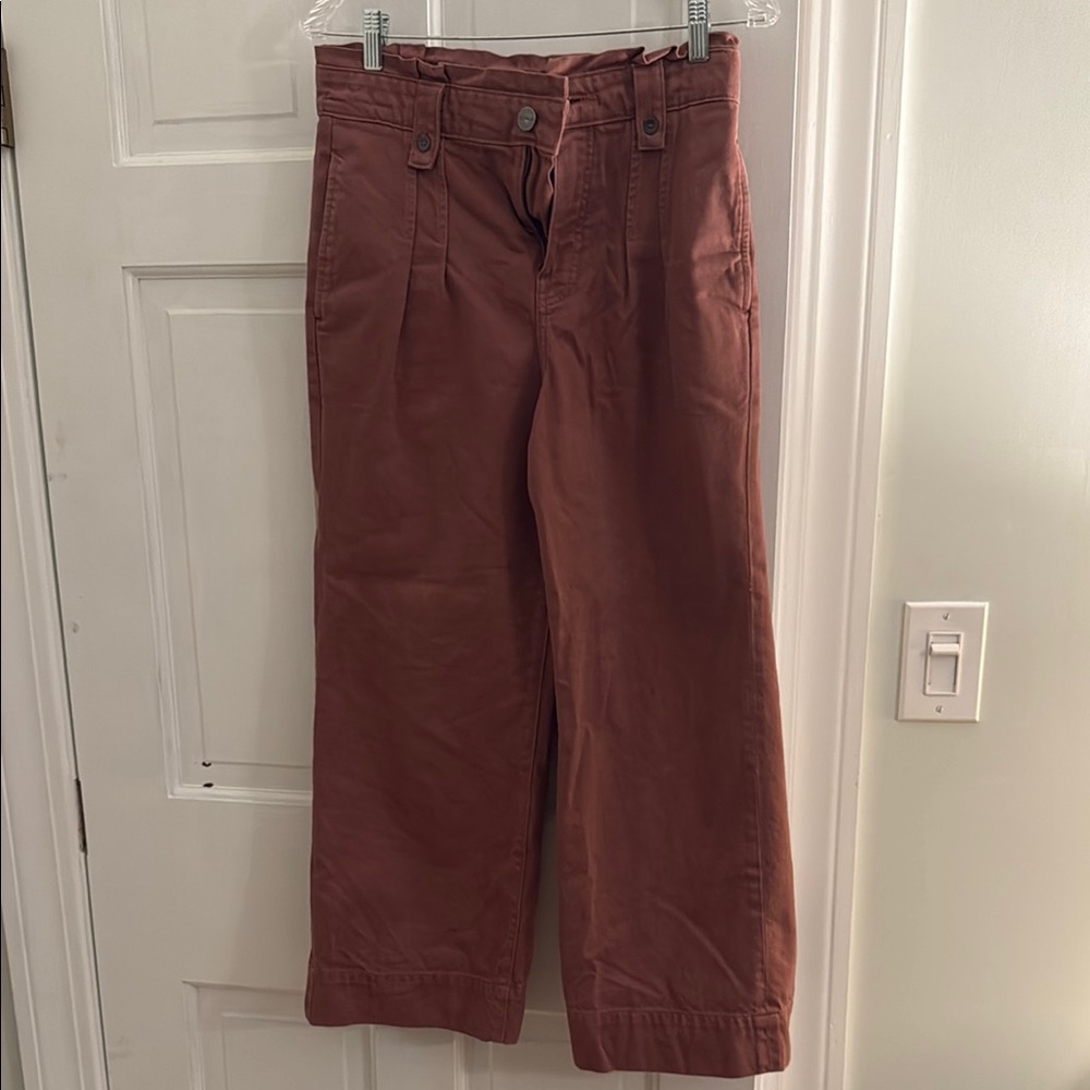 UpWest Terracotta Wide-Leg Pants